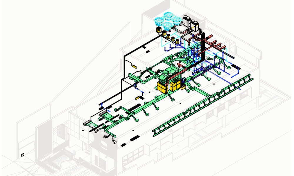 BIM na compatibilização de disciplinas e retrofit técnico 4